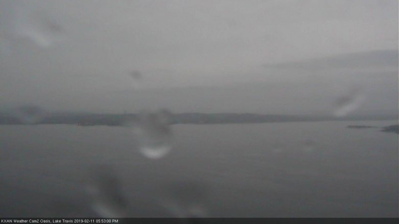 Lake Travis webcam, February 11, 2019 4:55 PM CT