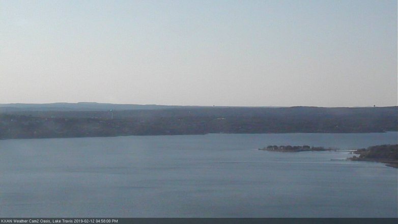 Lake Travis webcam, February 12, 2019 4:00 PM CT