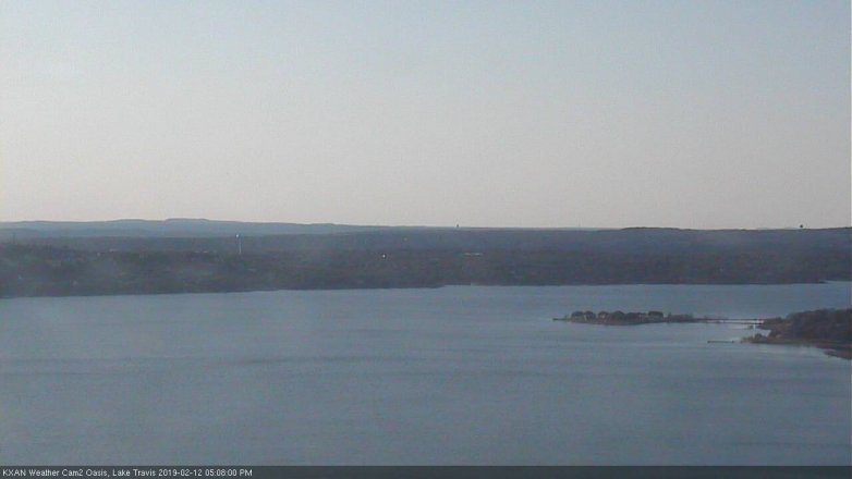 Lake Travis webcam, February 12, 2019 4:10 PM CT