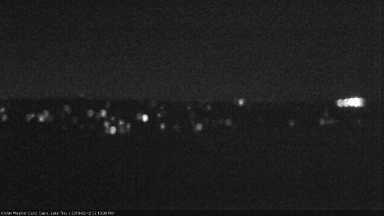 Lake Travis webcam, February 12, 2019 6:20 PM CT