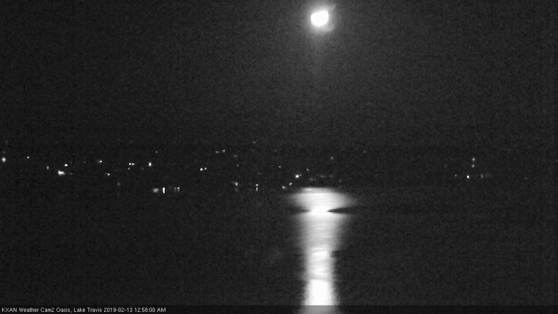 Lake Travis webcam, February 12, 2019 12:00 AM CT
