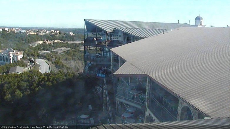 Lake Travis webcam, February 13, 2019 9:00 AM CT