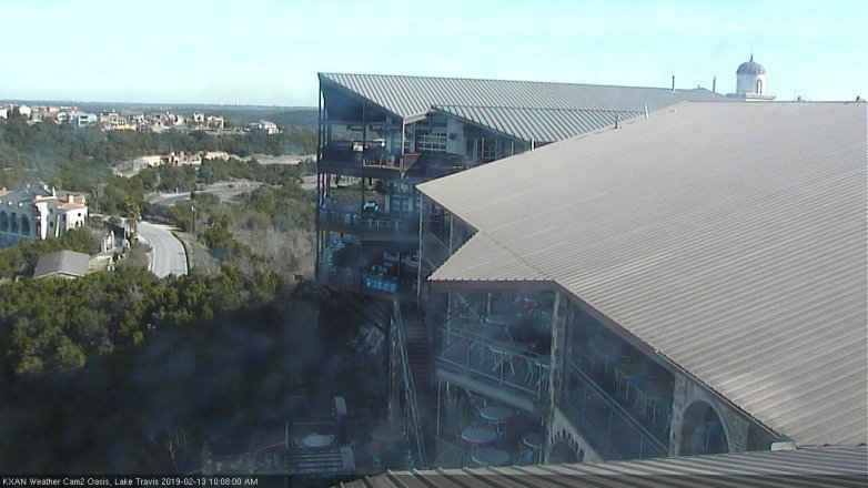 Lake Travis webcam, February 13, 2019 9:10 AM CT
