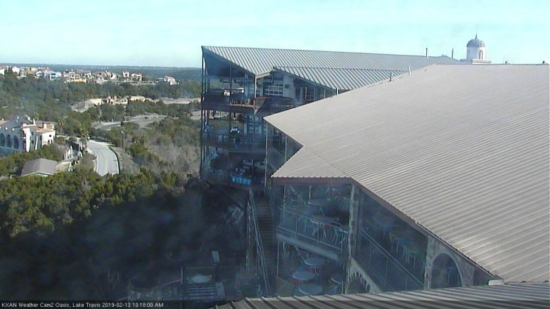 Lake Travis webcam, February 13, 2019 9:20 AM CT