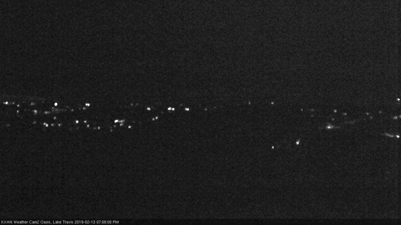 Lake Travis webcam, February 13, 2019 6:10 PM CT