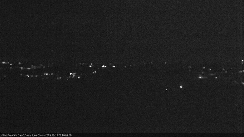 Lake Travis webcam, February 13, 2019 6:15 PM CT
