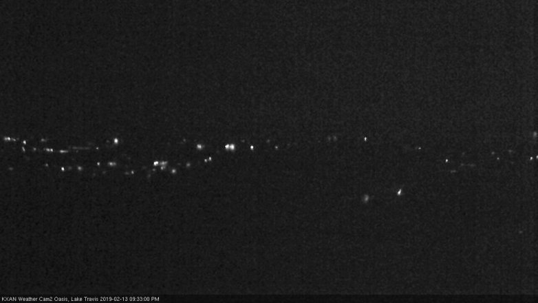 Lake Travis webcam, February 13, 2019 8:35 PM CT