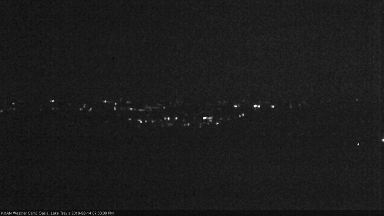 Lake Travis webcam, February 14, 2019 6:35 PM CT