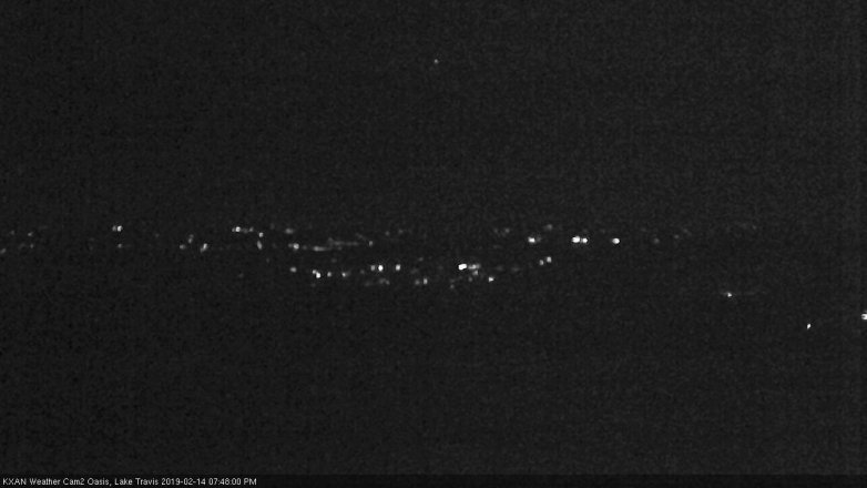 Lake Travis webcam, February 14, 2019 6:50 PM CT