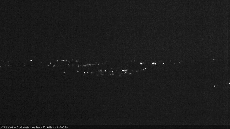 Lake Travis webcam, February 14, 2019 7:35 PM CT