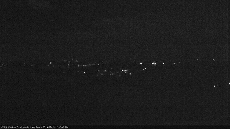 Lake Travis webcam, February 14, 2019 11:35 PM CT
