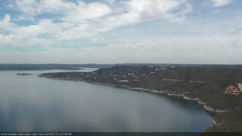 Lake Travis webcam, February 15, 2019 11:30 AM CT