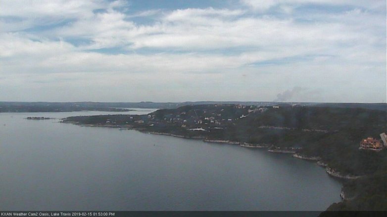 Lake Travis webcam, February 15, 2019 12:55 PM CT