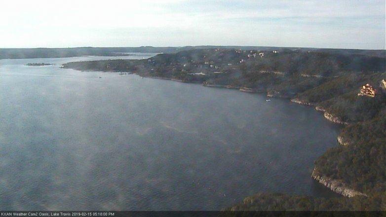 Lake Travis webcam, February 15, 2019 4:20 PM CT