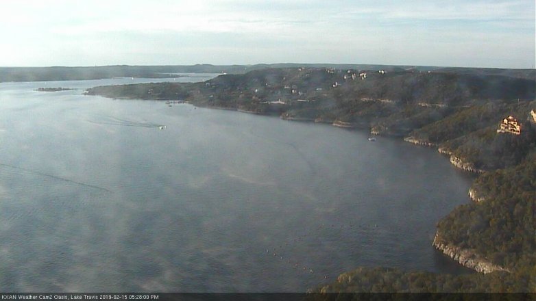 Lake Travis webcam, February 15, 2019 4:30 PM CT