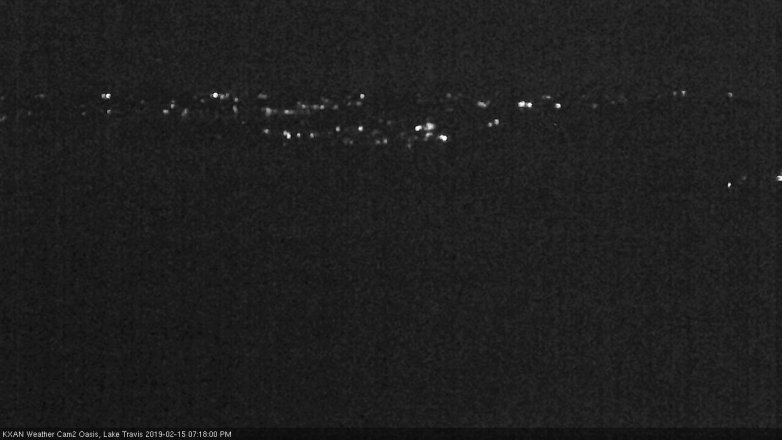 Lake Travis webcam, February 15, 2019 6:20 PM CT