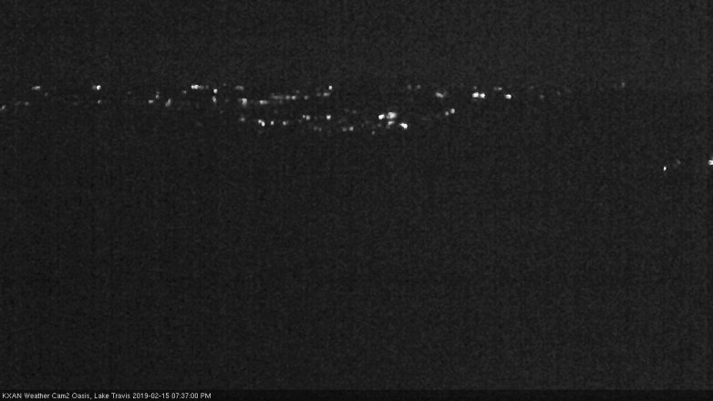 Lake Travis webcam, February 15, 2019 6:40 PM CT