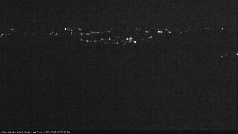Lake Travis webcam, February 15, 2019 6:55 PM CT
