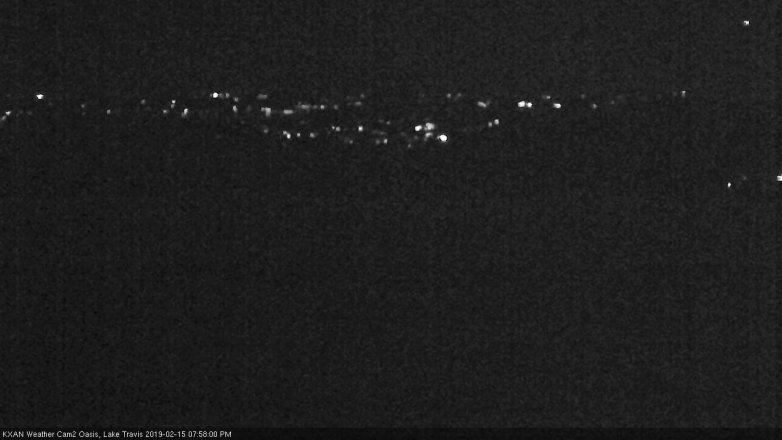 Lake Travis webcam, February 15, 2019 7:00 PM CT