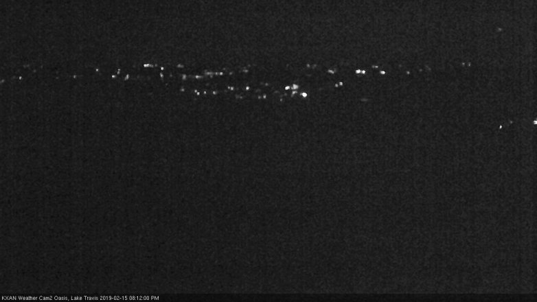 Lake Travis webcam, February 15, 2019 7:15 PM CT