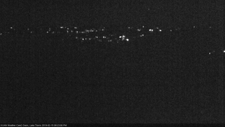 Lake Travis webcam, February 15, 2019 7:25 PM CT