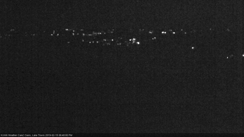 Lake Travis webcam, February 15, 2019 7:50 PM CT