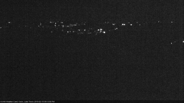 Lake Travis webcam, February 15, 2019 8:15 PM CT