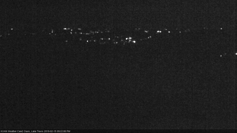 Lake Travis webcam, February 15, 2019 8:25 PM CT