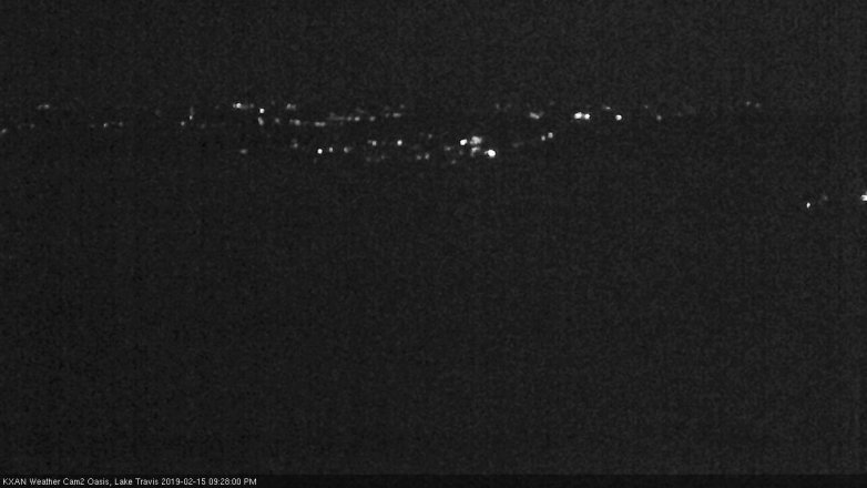 Lake Travis webcam, February 15, 2019 8:30 PM CT