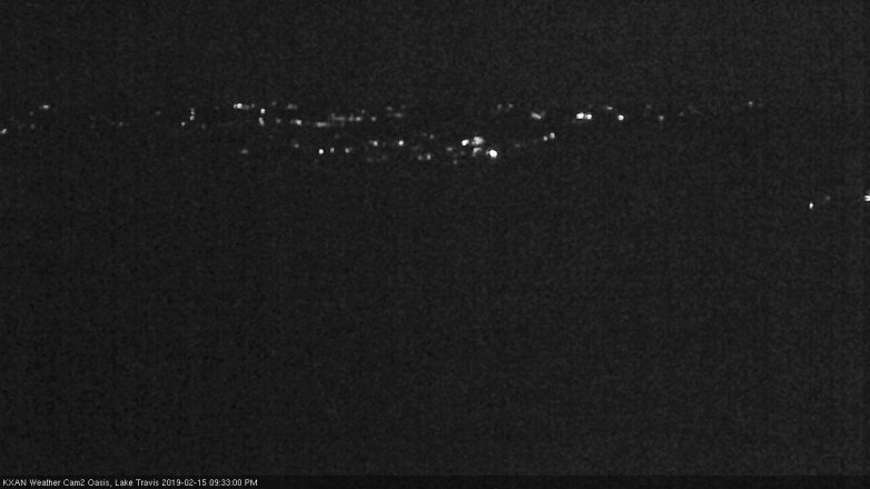 Lake Travis webcam, February 15, 2019 8:35 PM CT