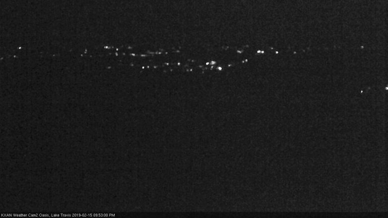 Lake Travis webcam, February 15, 2019 8:55 PM CT