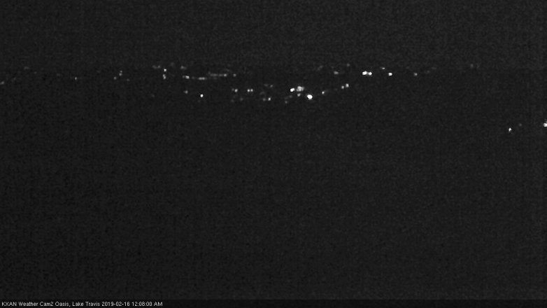 Lake Travis webcam, February 15, 2019 11:10 PM CT