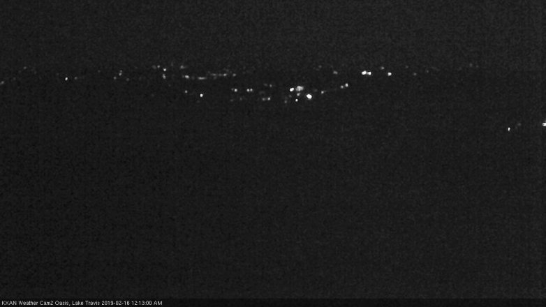 Lake Travis webcam, February 15, 2019 11:15 PM CT