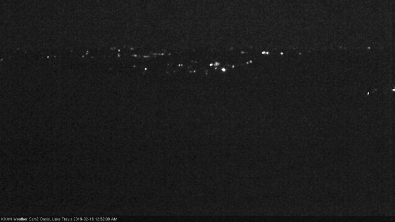 Lake Travis webcam, February 15, 2019 11:55 PM CT