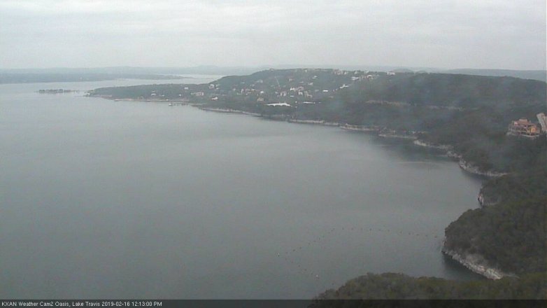 Lake Travis webcam, February 16, 2019 11:15 AM CT