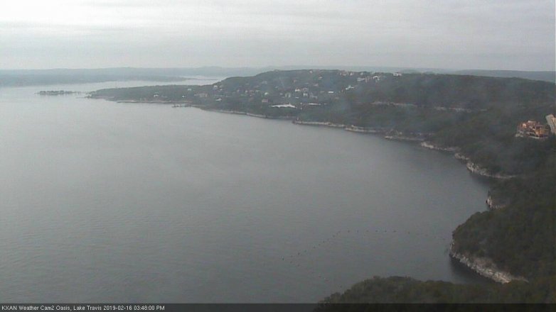 Lake Travis webcam, February 16, 2019 2:50 PM CT