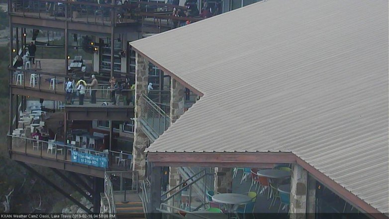 Lake Travis webcam, February 16, 2019 4:00 PM CT