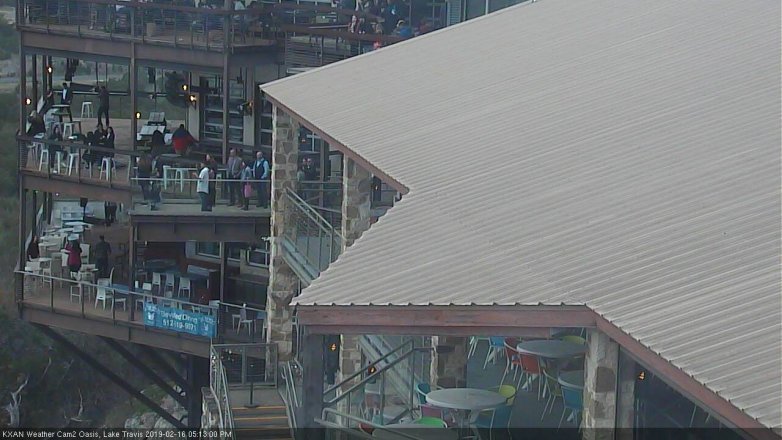 Lake Travis webcam, February 16, 2019 4:15 PM CT