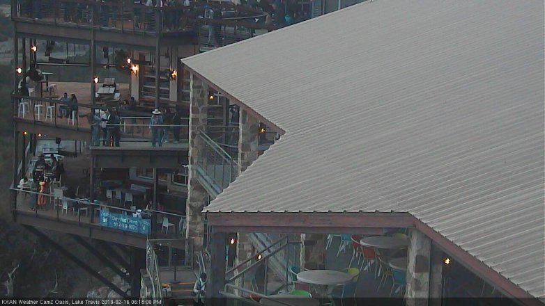 Lake Travis webcam, February 16, 2019 5:20 PM CT