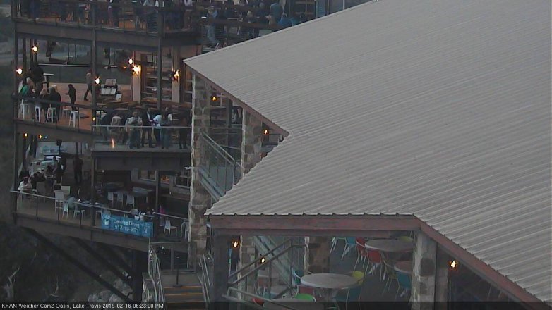 Lake Travis webcam, February 16, 2019 5:25 PM CT