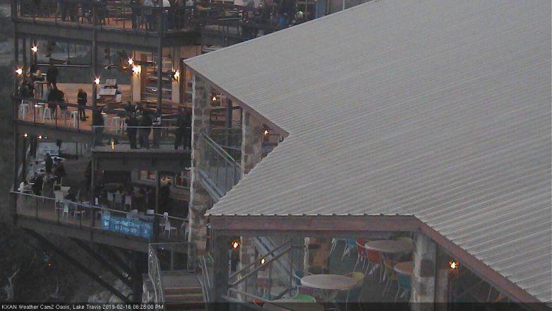 Lake Travis webcam, February 16, 2019 5:30 PM CT