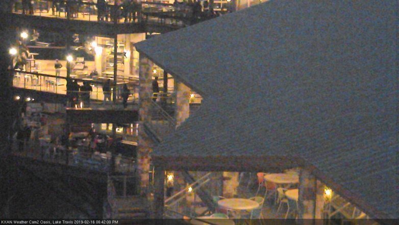 Lake Travis webcam, February 16, 2019 5:45 PM CT