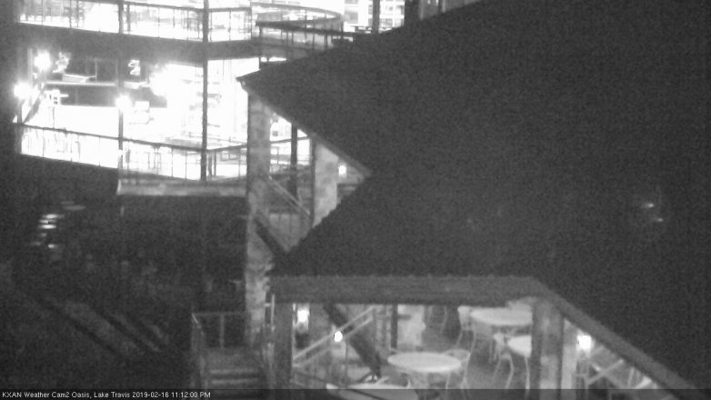Lake Travis webcam, February 16, 2019 10:15 PM CT