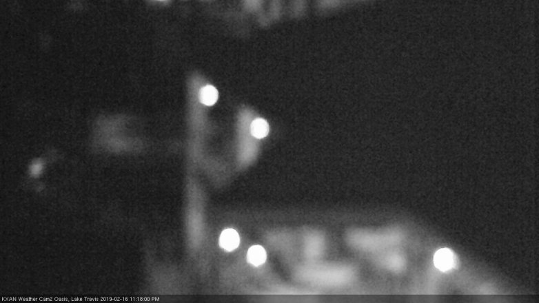 Lake Travis webcam, February 16, 2019 10:20 PM CT