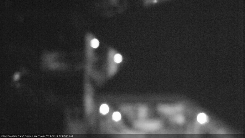 Lake Travis webcam, February 16, 2019 11:10 PM CT