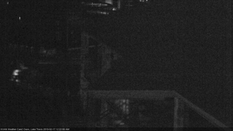 Lake Travis webcam, February 16, 2019 11:25 PM CT