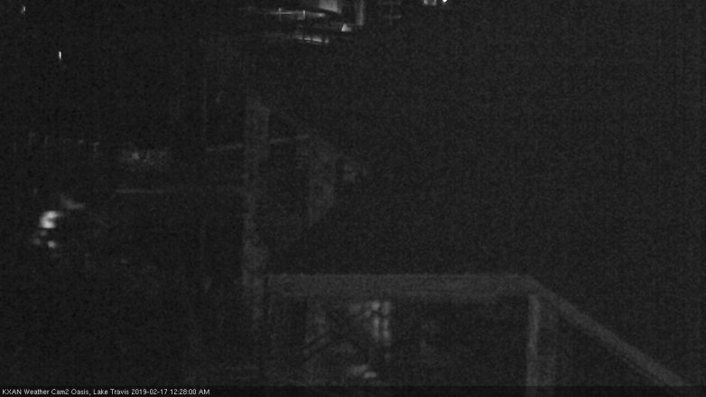 Lake Travis webcam, February 16, 2019 11:30 PM CT