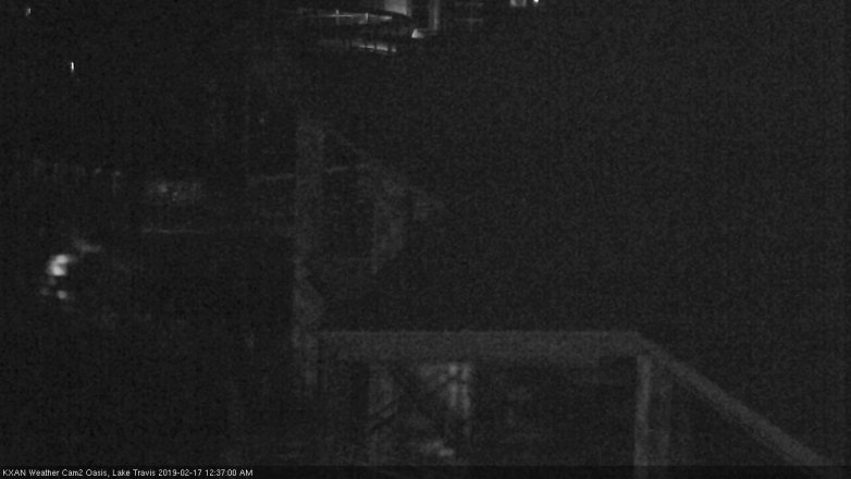 Lake Travis webcam, February 16, 2019 11:40 PM CT