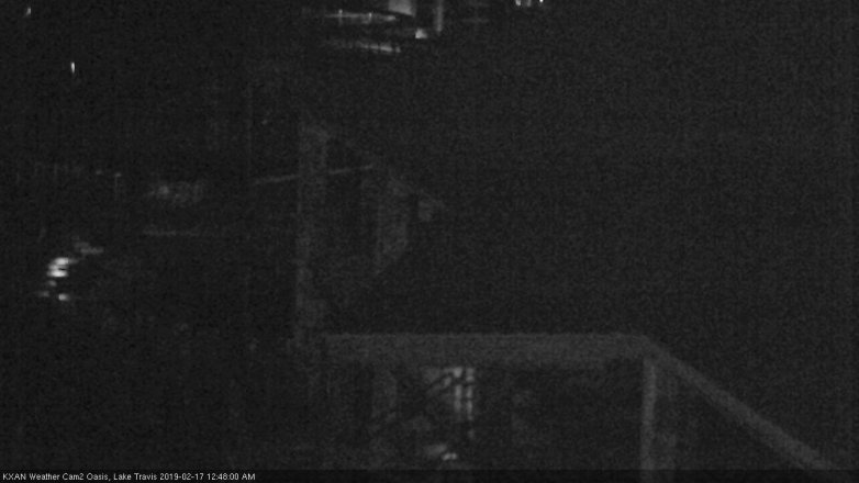 Lake Travis webcam, February 16, 2019 11:50 PM CT