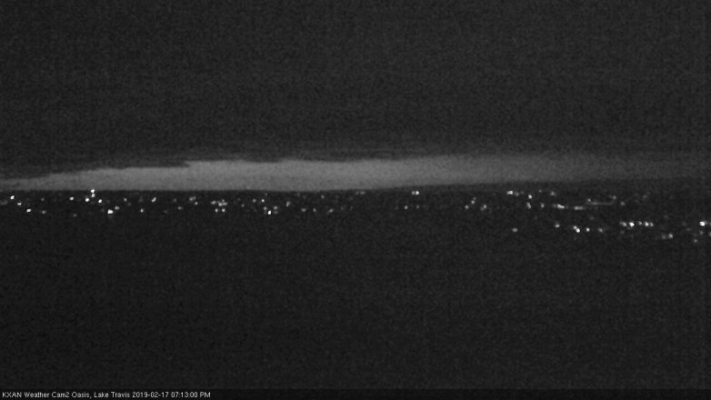 Lake Travis webcam, February 17, 2019 6:15 PM CT